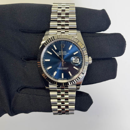 Rolex Datejust 36mm Blue Dial Watch Ref# 126334