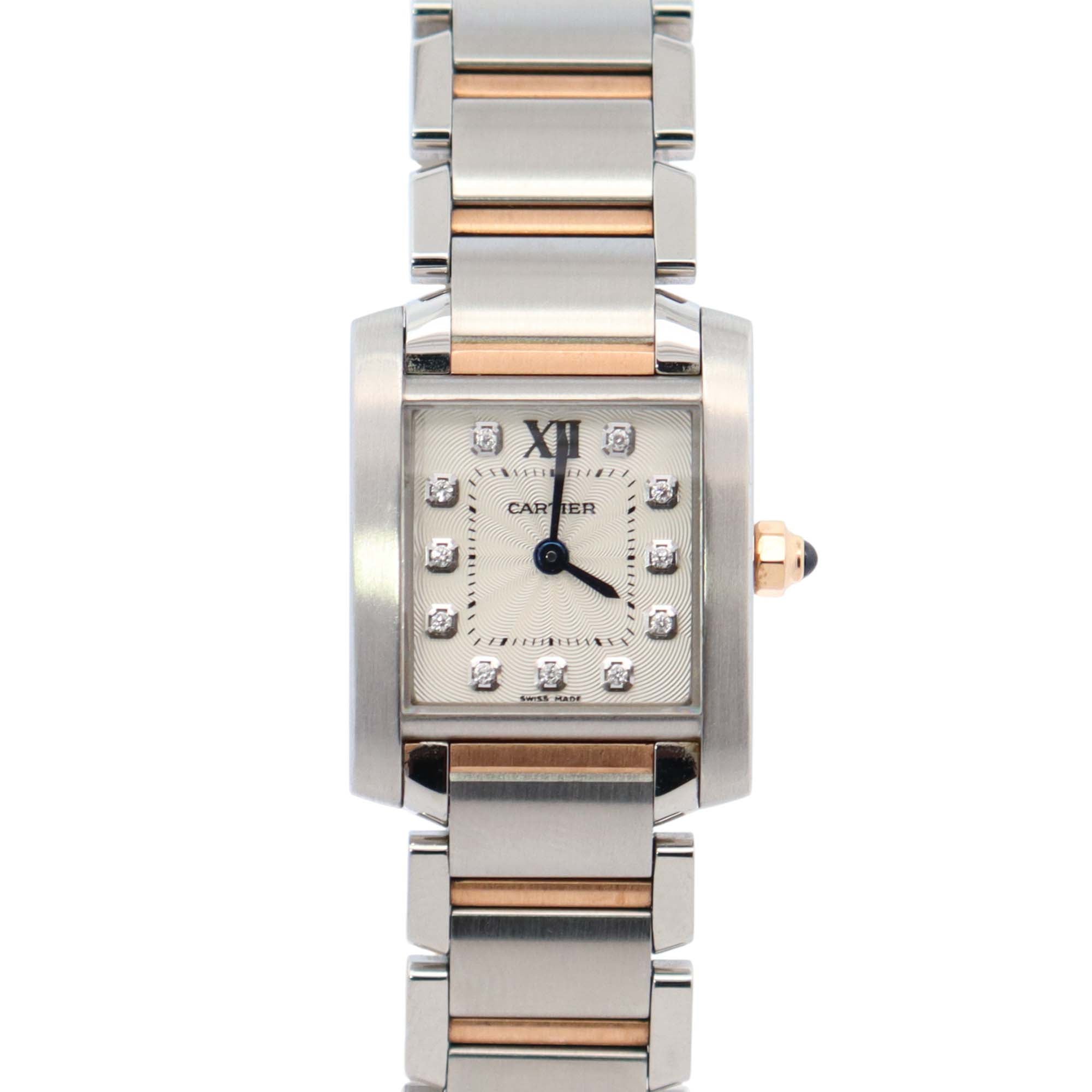 Cartier Tank 25mm Ivory Dial Watch Ref# WE110004 - Happy Jewelers Fine Jewelry Lifetime Warranty