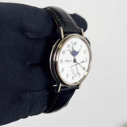Breguet Classique 7787 39mm White Dial Watch Ref# 7787BB/29/9V6 - Happy Jewelers Fine Jewelry Lifetime Warranty