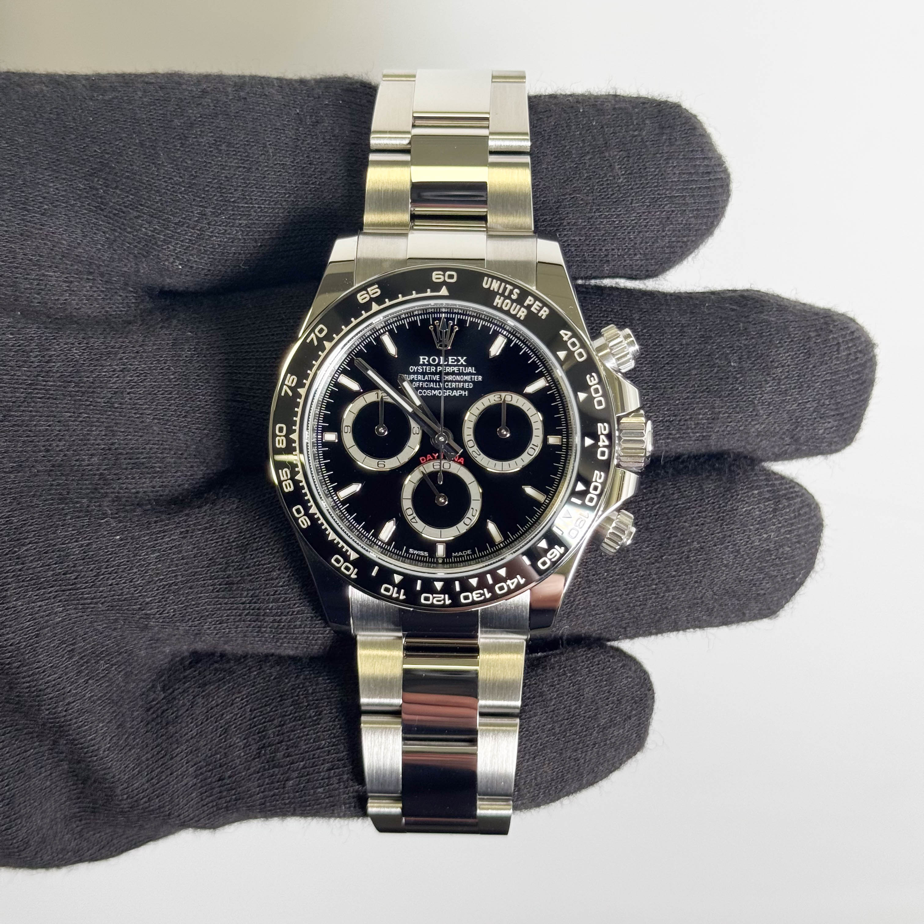 Rolex Daytona 40mm Black Dial Watch Ref# 126500LN