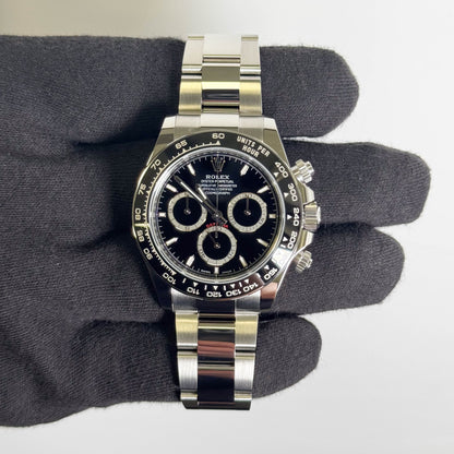 Rolex Daytona 40mm Black Dial Watch Ref# 126500LN
