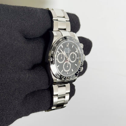 Rolex Daytona 40mm Black Dial Watch Ref# 126500LN