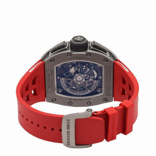 Richard Mille Men’s RM011 "Filipe Massa" Titanium 50mm x 40mm Skeleton Dial Watch Reference#  RM011 - Happy Jewelers Fine Jewelry Lifetime Warranty