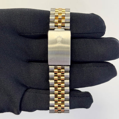 Rolex Datejust Stainless Steel 36mm Custom Arabic Diamond Dial Watch Reference# 1601 - Happy Jewelers Fine Jewelry Lifetime Warranty