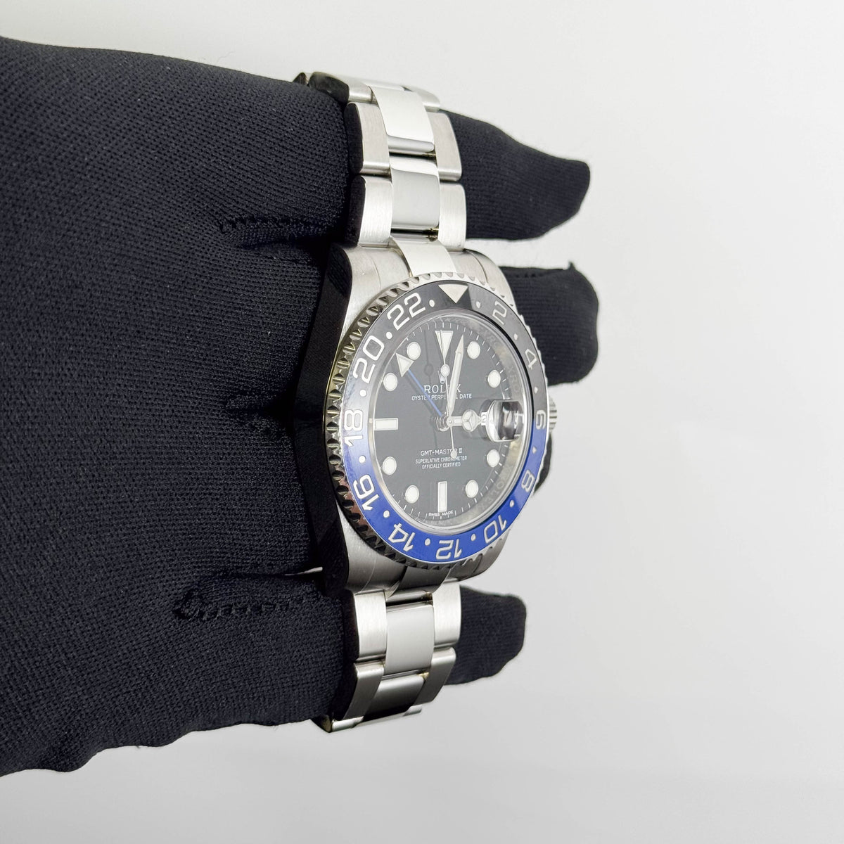 Rolex GMT Master II "Batman" 40mm Black Dial Watch Ref# 116710BLNR