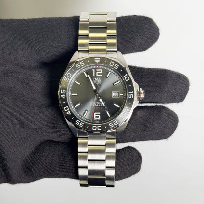 Tag Heuer Formula 1 43mm Stainless Steel Grey Dial Watch Ref# WAZ2011.BA0842