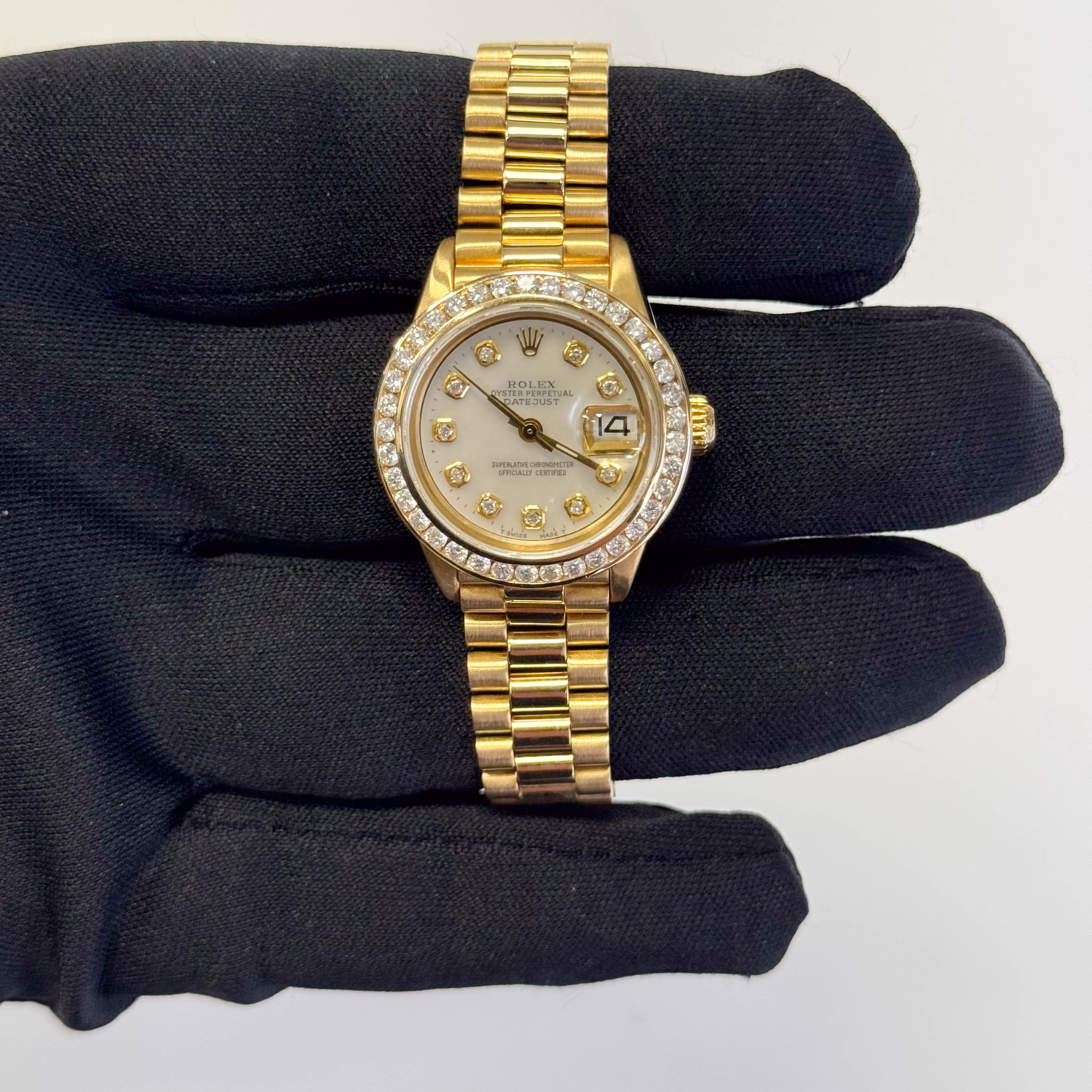 Rolex Datejust 26mm MOP Dial Watch Ref# 6917 - Happy Jewelers Fine Jewelry Lifetime Warranty