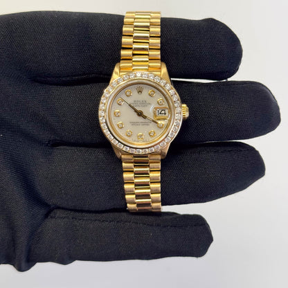 Rolex Datejust 26mm MOP Dial Watch Ref# 6917 - Happy Jewelers Fine Jewelry Lifetime Warranty