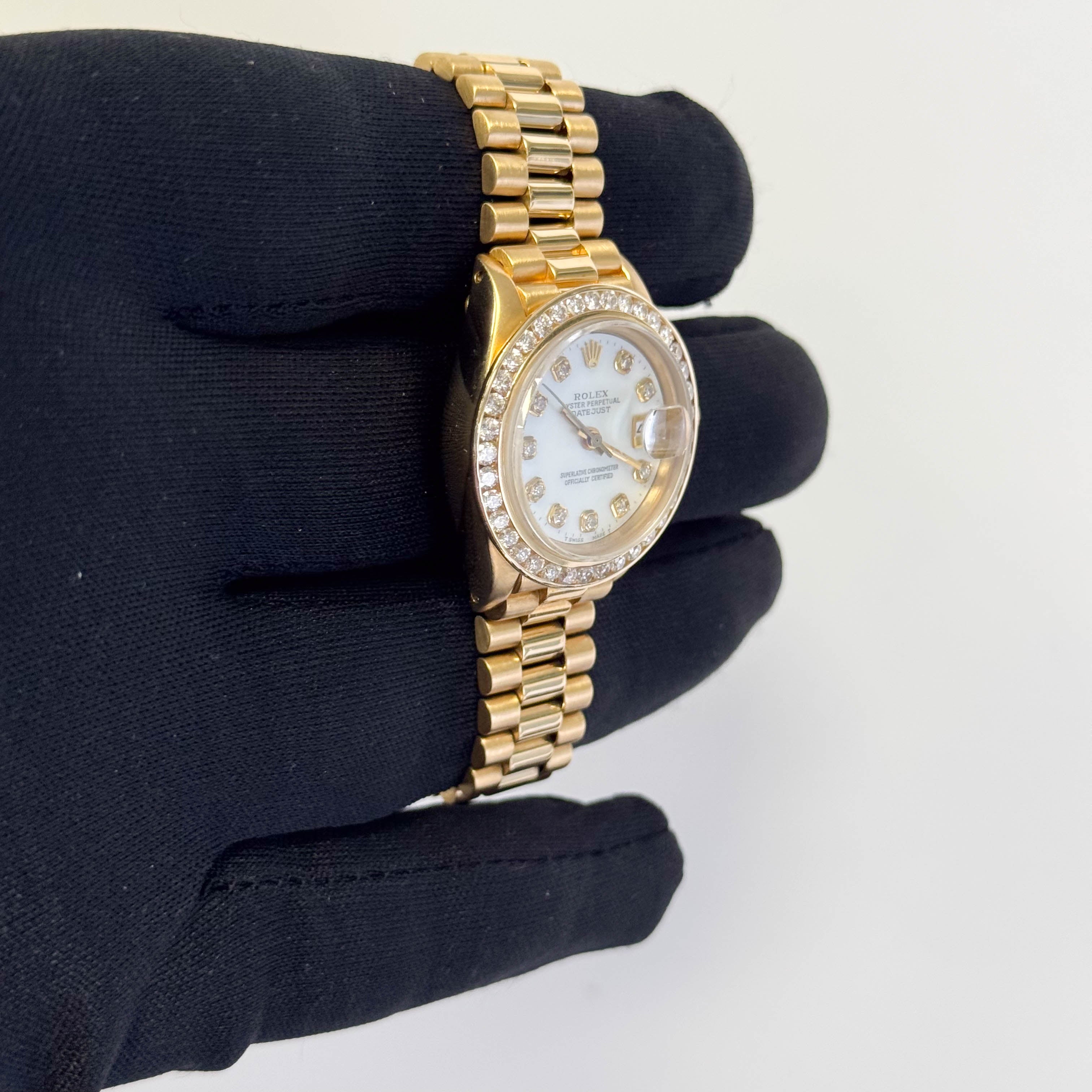 Rolex Datejust 26mm MOP Dial Watch Ref# 6917 - Happy Jewelers Fine Jewelry Lifetime Warranty