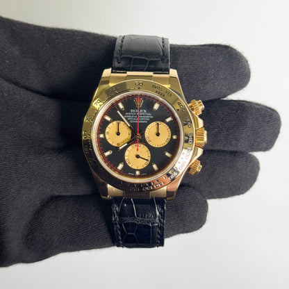 Rolex Daytona 40mm Black Dial Watch Ref# 116518LN