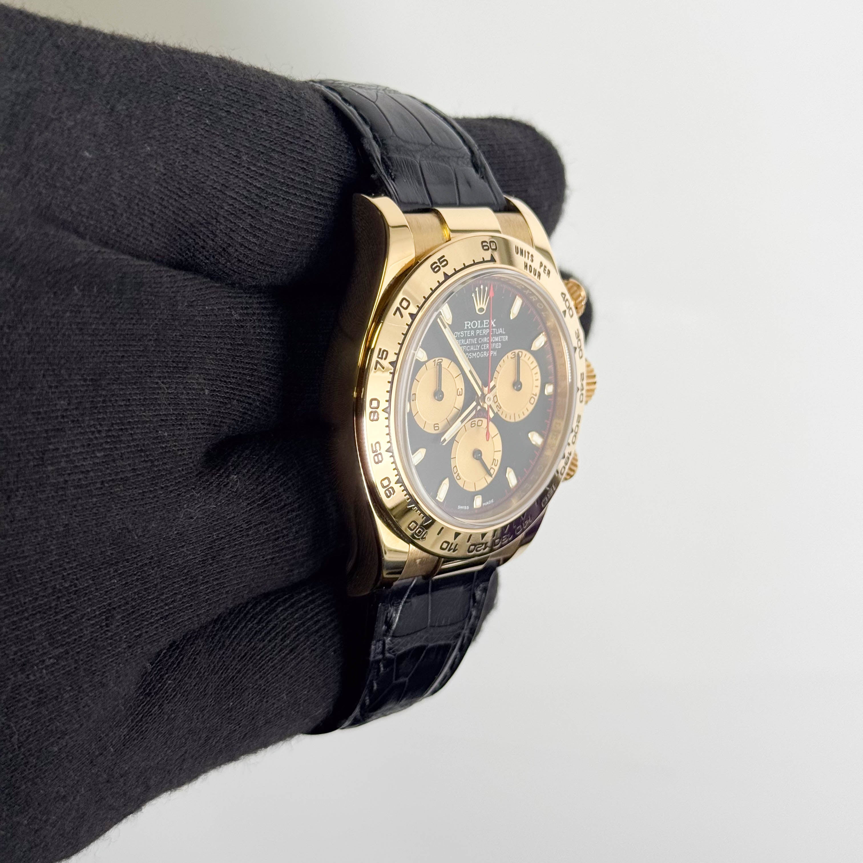 Rolex Daytona 40mm Black Dial Watch Ref# 116518LN