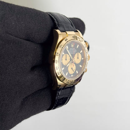 Rolex Daytona 40mm Black Dial Watch Ref# 116518LN