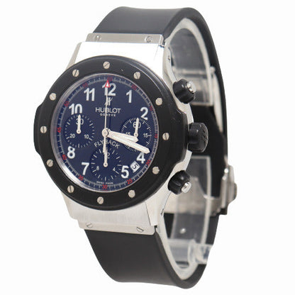 Hublot Men's Super B Black Magic Stainless Steel 42mm Black Chronograph Dial Watch Reference# 1926.NL3.0 - Happy Jewelers Fine Jewelry Lifetime Warranty