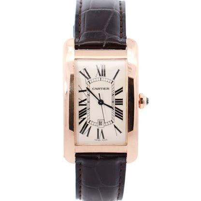 Cartier Tank 28mm Ivory Dial Watch Ref# W2609156 - Happy Jewelers Fine Jewelry Lifetime Warranty