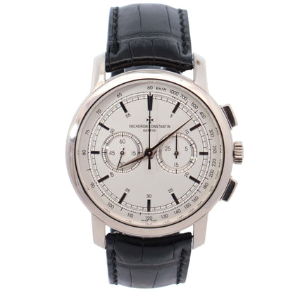 Vacheron Constantin Patrimony 42mm White Dial Watch Ref# 47192/000G-9504 - Happy Jewelers Fine Jewelry Lifetime Warranty