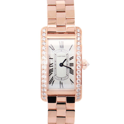 Cartier Tank 19mm Silver Dial Watch Ref# WJTA0056 - Happy Jewelers Fine Jewelry Lifetime Warranty