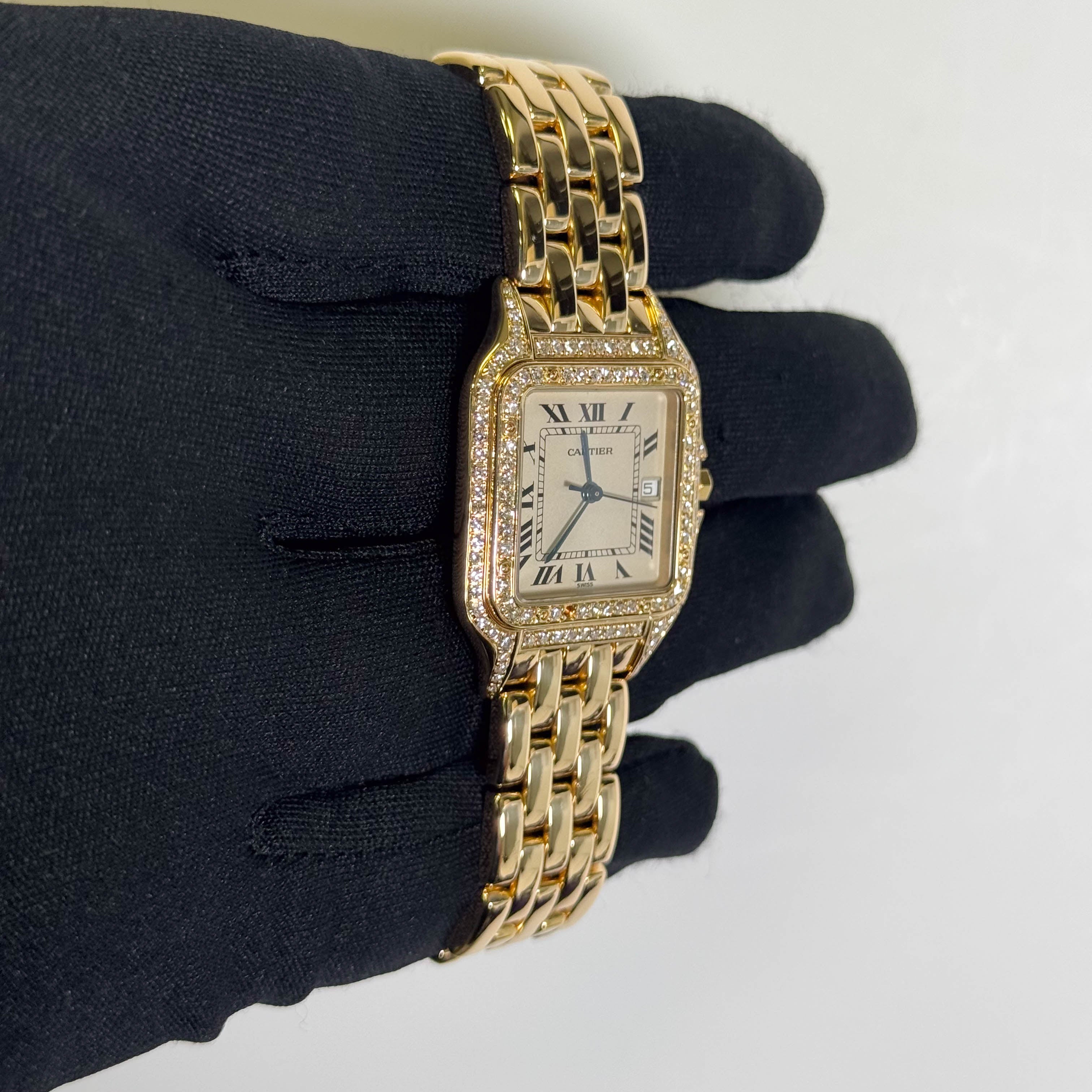 Cartier Panthere 29mm White Dial Watch Ref# 88272147