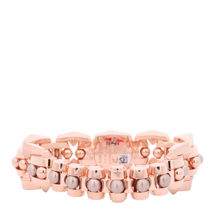 Cartier Clash Unlimited Rose & Purple Gold 18.4 mm x 32.8 mm White Roman Dial Watch Reference# WGMB0003 - Happy Jewelers Fine Jewelry Lifetime Warranty