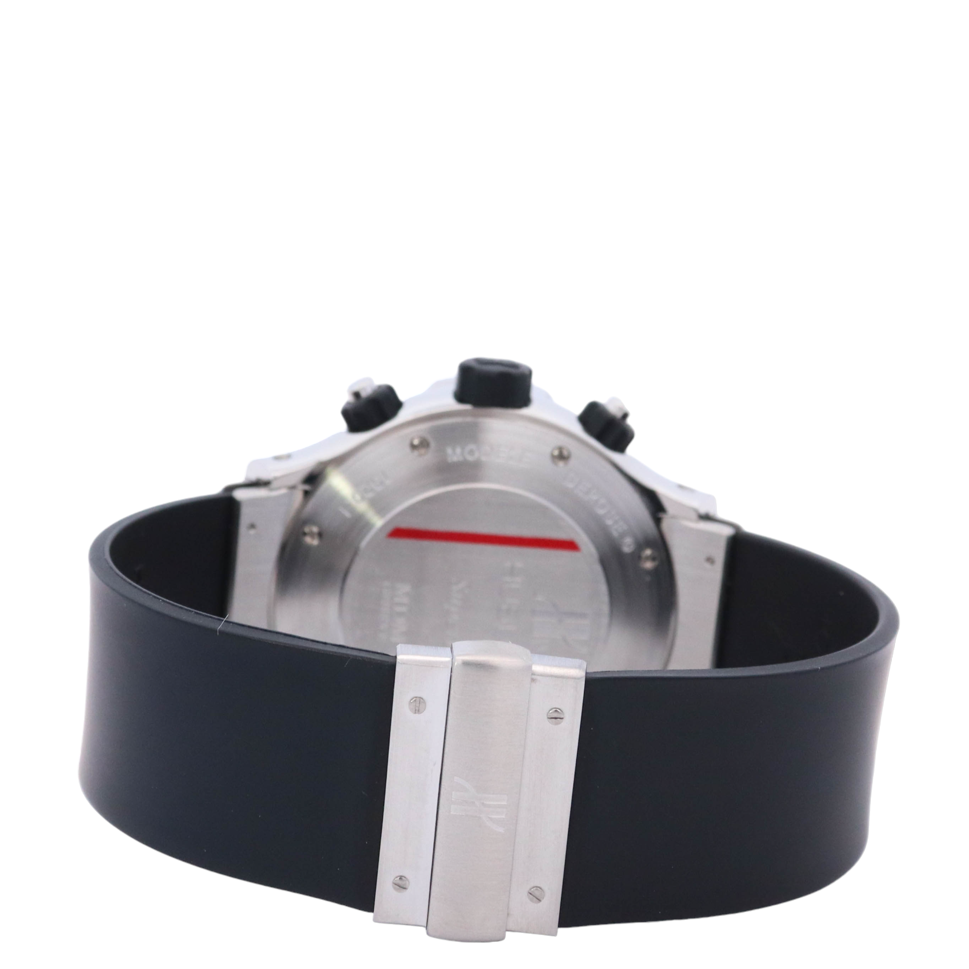 Hublot Classic MDM Super B 42mm Stainless Steel Purple Chronograph Dial Watch Reference# 1920.1 - Happy Jewelers Fine Jewelry Lifetime Warranty