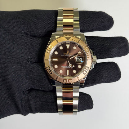 Rolex Yacht-Master 40mm Chocolate Dial Watch Ref# 126621 - Happy Jewelers Fine Jewelry Lifetime Warranty