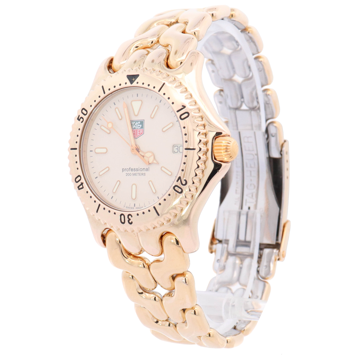 Tag heuer gold shop plated