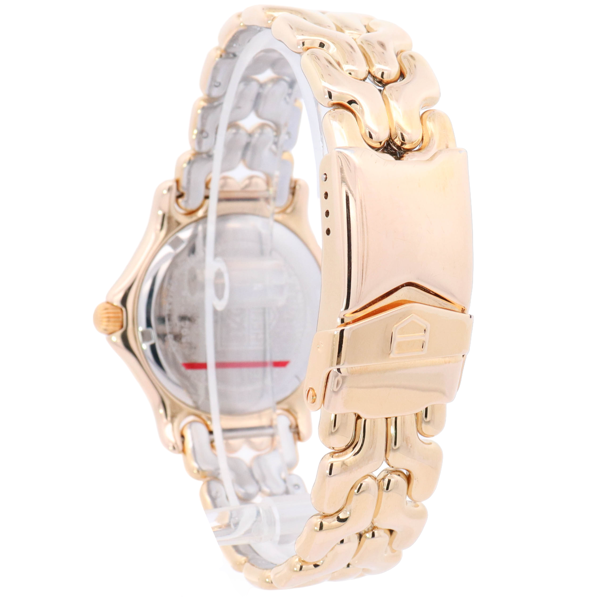 TAG Heuer Professional 37mm Gold Plated Stainless Steel Ivory
