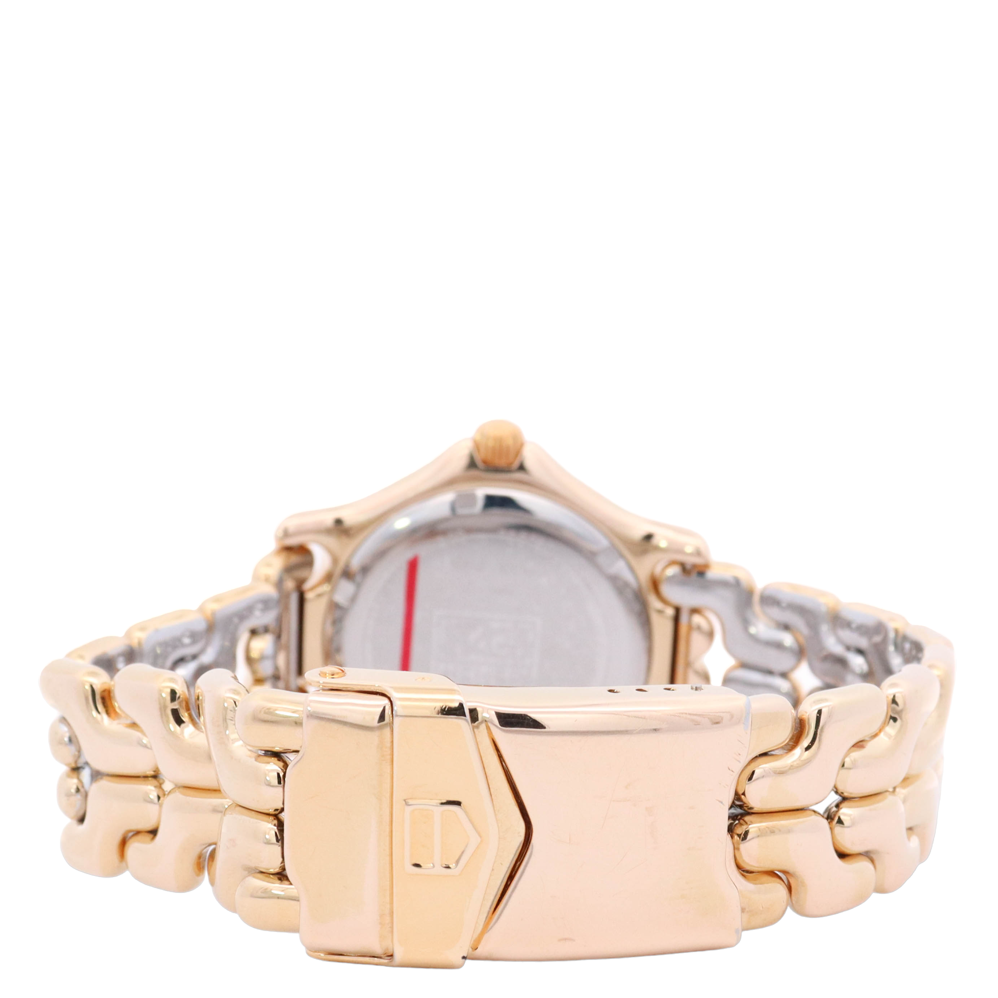 TAG Heuer Professional 37mm Gold Plated Stainless Steel Ivory Stick Dial Watch Reference# S94.006 - Happy Jewelers Fine Jewelry Lifetime Warranty