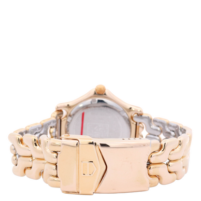 TAG Heuer Professional 37mm Gold Plated Stainless Steel Ivory Stick Dial Watch Reference# S94.006 - Happy Jewelers Fine Jewelry Lifetime Warranty