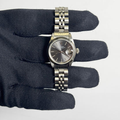 Rolex Datejust 26mm Grey Dial Watch Ref# 69160 - Happy Jewelers Fine Jewelry Lifetime Warranty