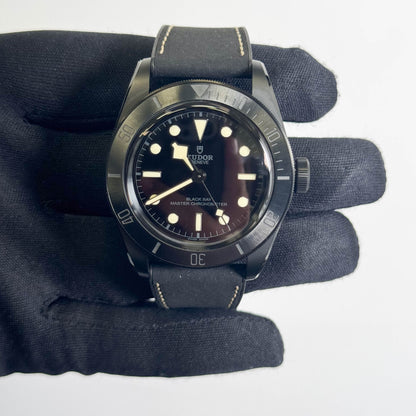 Tudor Black Bay 41mm Black Dial Watch Ref# 79210CNU-0001 - Happy Jewelers Fine Jewelry Lifetime Warranty