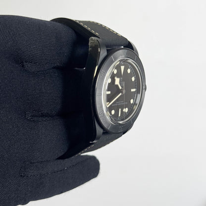 Tudor Black Bay 41mm Black Dial Watch Ref# 79210CNU-0001 - Happy Jewelers Fine Jewelry Lifetime Warranty