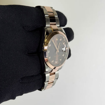 Rolex Datejust 41mm Chocolate Dial Watch Ref# 126301 - Happy Jewelers Fine Jewelry Lifetime Warranty