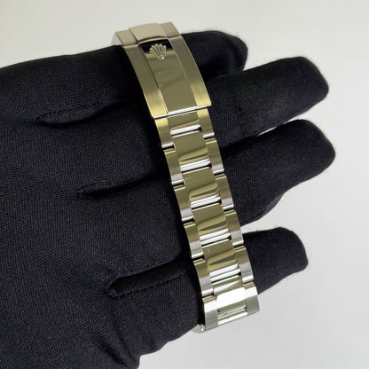 Rolex Datejust 41mm White Roman Dial Watch Ref# 126300 - Happy Jewelers Fine Jewelry Lifetime Warranty