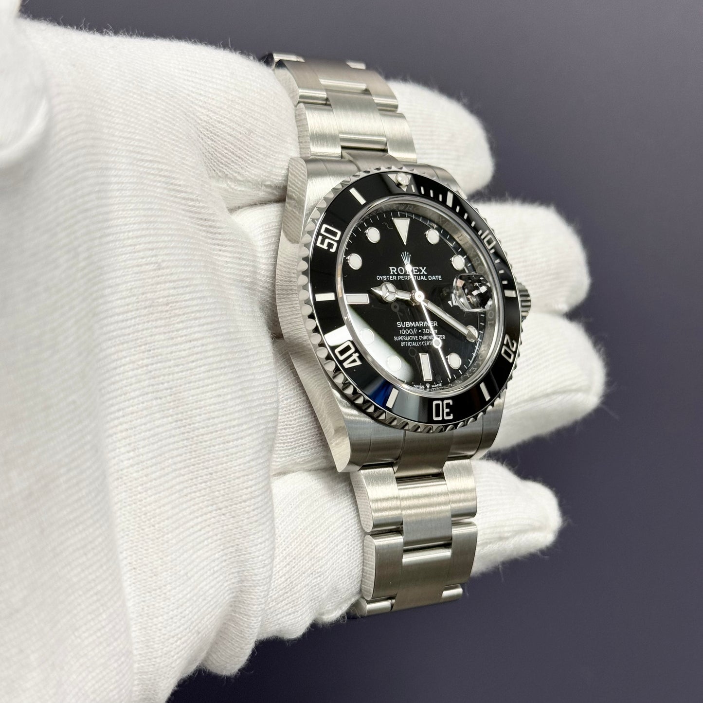 Rolex Submariner Date 41mm Black  Dot Dial Watch Ref# 126610LN