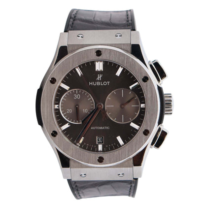 Hublot Classic Fusion 45mm Grey Dial Watch Ref# 521.NX.7071.LR - Happy Jewelers Fine Jewelry Lifetime Warranty