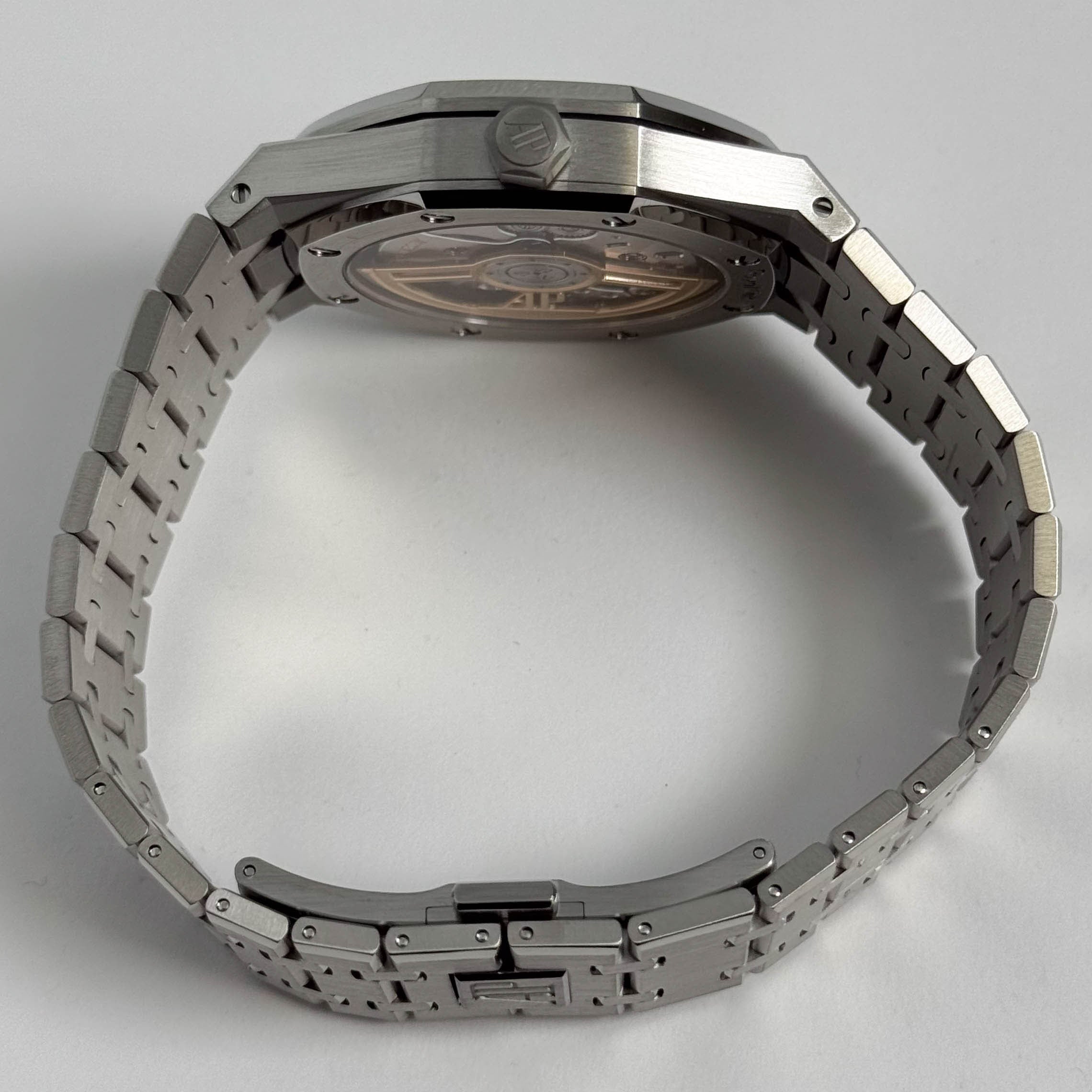 Audemars Piguet Royal Oak 41mm Grey Dial Watch Ref# 15510ST.OO.1320ST.10 - Happy Jewelers Fine Jewelry Lifetime Warranty