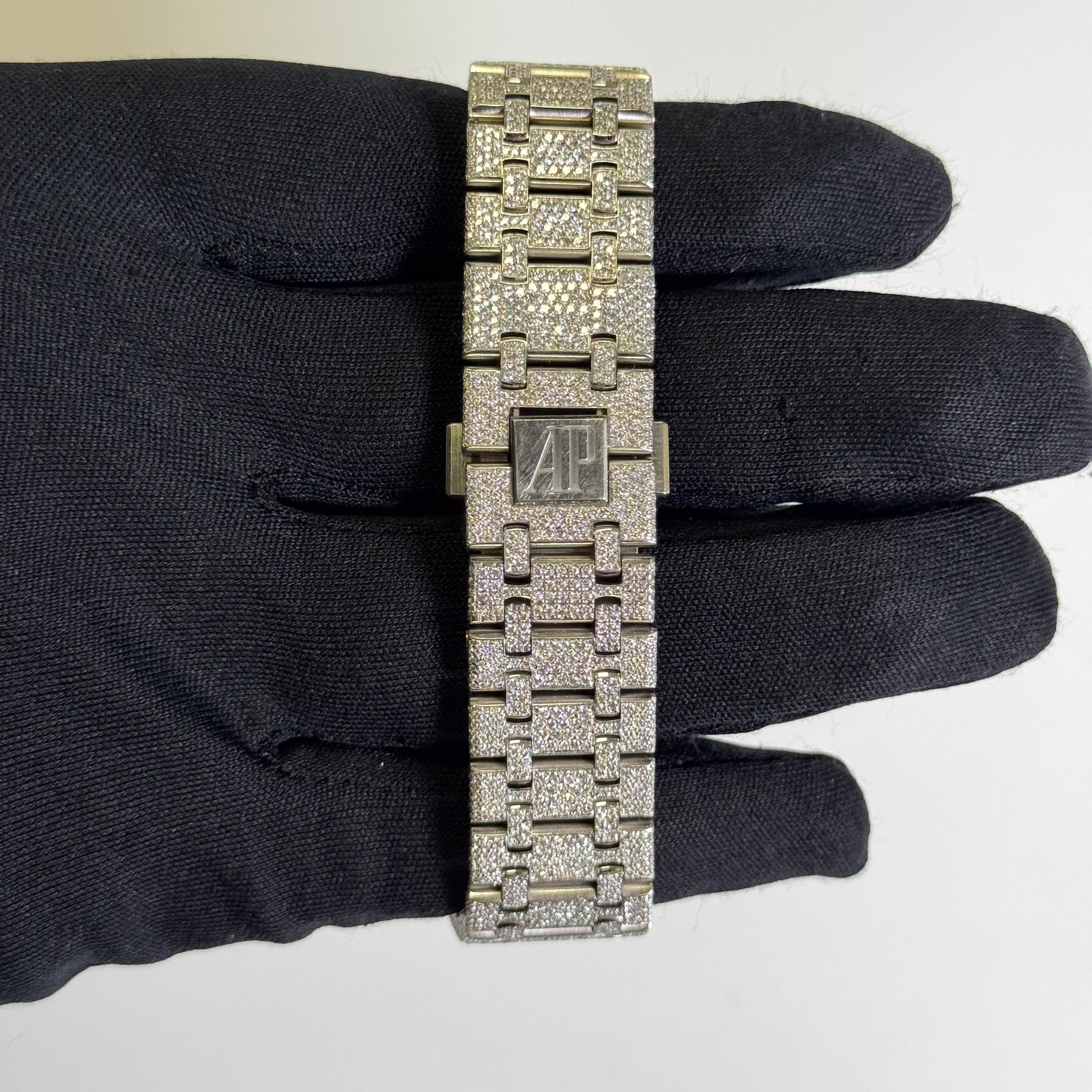 Audemars Piguet Royal Oak 41mm Iced Out Dial Ref# Royal Oak