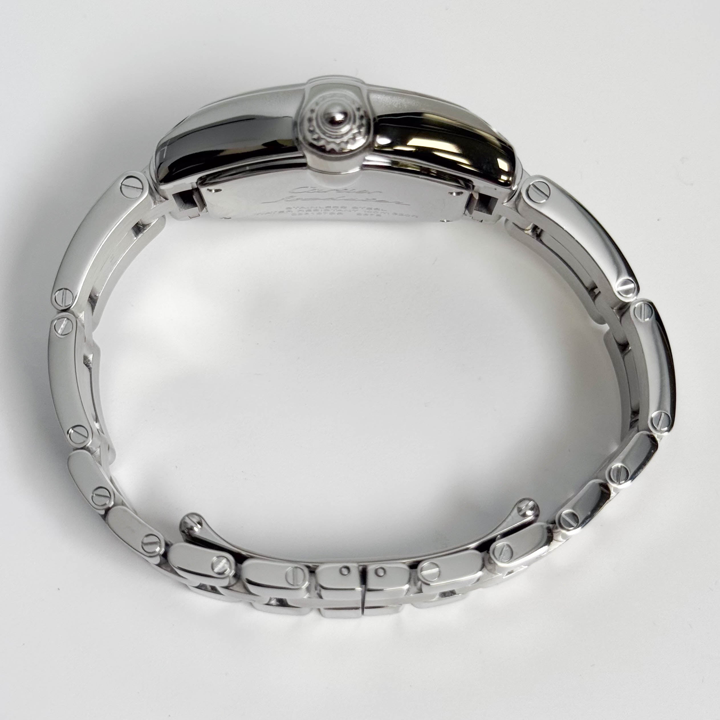 Cartier Roadster Stainless Steel 31mm Silver Dial Watch Ref# W62016V3 - Happy Jewelers Fine Jewelry Lifetime Warranty