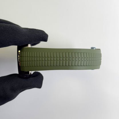 Patek Philippe Aquanaut 42mm Green Dial Watch Ref# 5968G-010