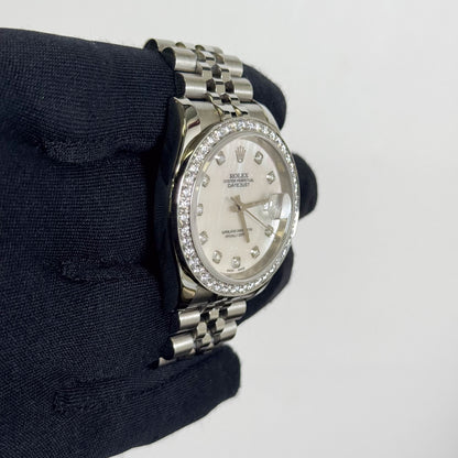 Rolex Datejust 36mm Mother Of Pearl Dial Watch Ref# 116234 - Happy Jewelers Fine Jewelry Lifetime Warranty