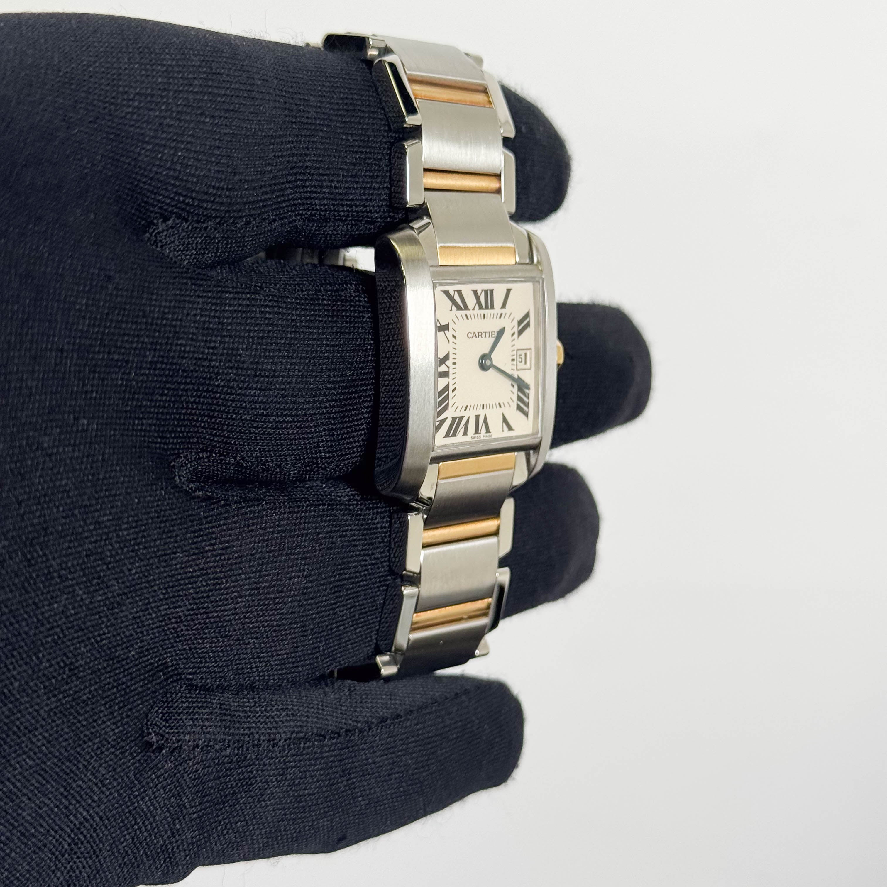Cartier Tank 25mm White Dial Watch Ref# W51012Q4 - Happy Jewelers Fine Jewelry Lifetime Warranty