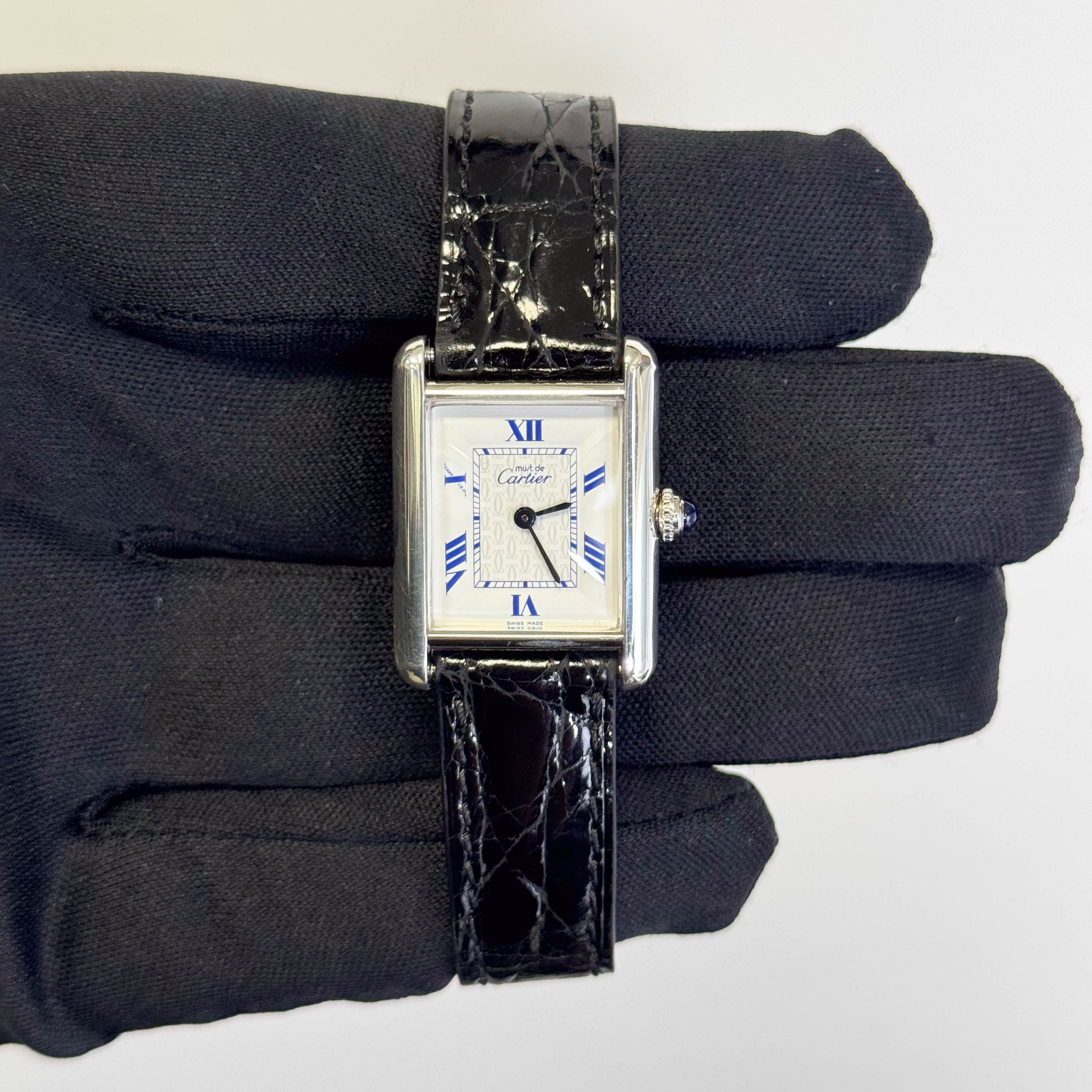 Cartier Tank 22mm White Dial Watch Ref# W1014054 - Happy Jewelers Fine Jewelry Lifetime Warranty