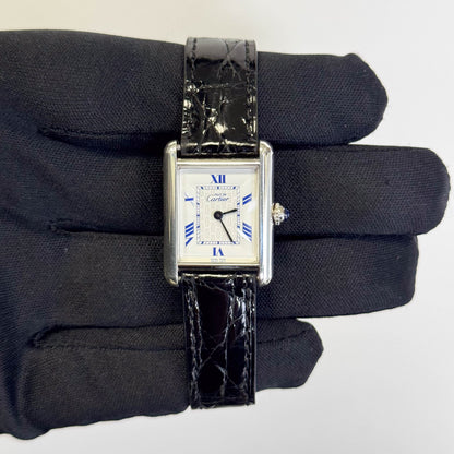 Cartier Tank 22mm White Dial Watch Ref# W1014054 - Happy Jewelers Fine Jewelry Lifetime Warranty