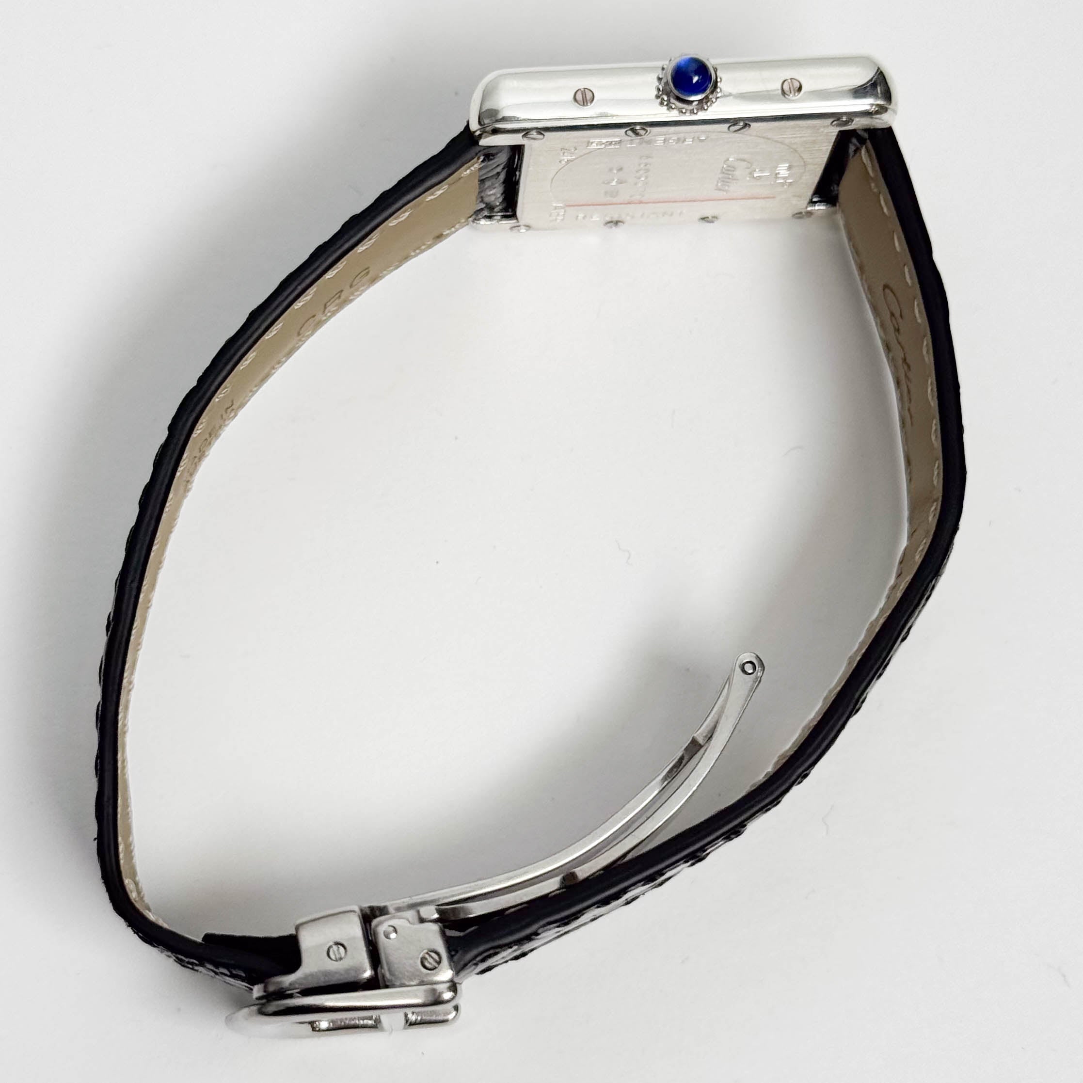 Cartier Tank 22mm White Dial Watch Ref# W1014054 - Happy Jewelers Fine Jewelry Lifetime Warranty