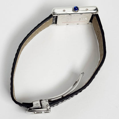 Cartier Tank 22mm White Dial Watch Ref# W1014054 - Happy Jewelers Fine Jewelry Lifetime Warranty