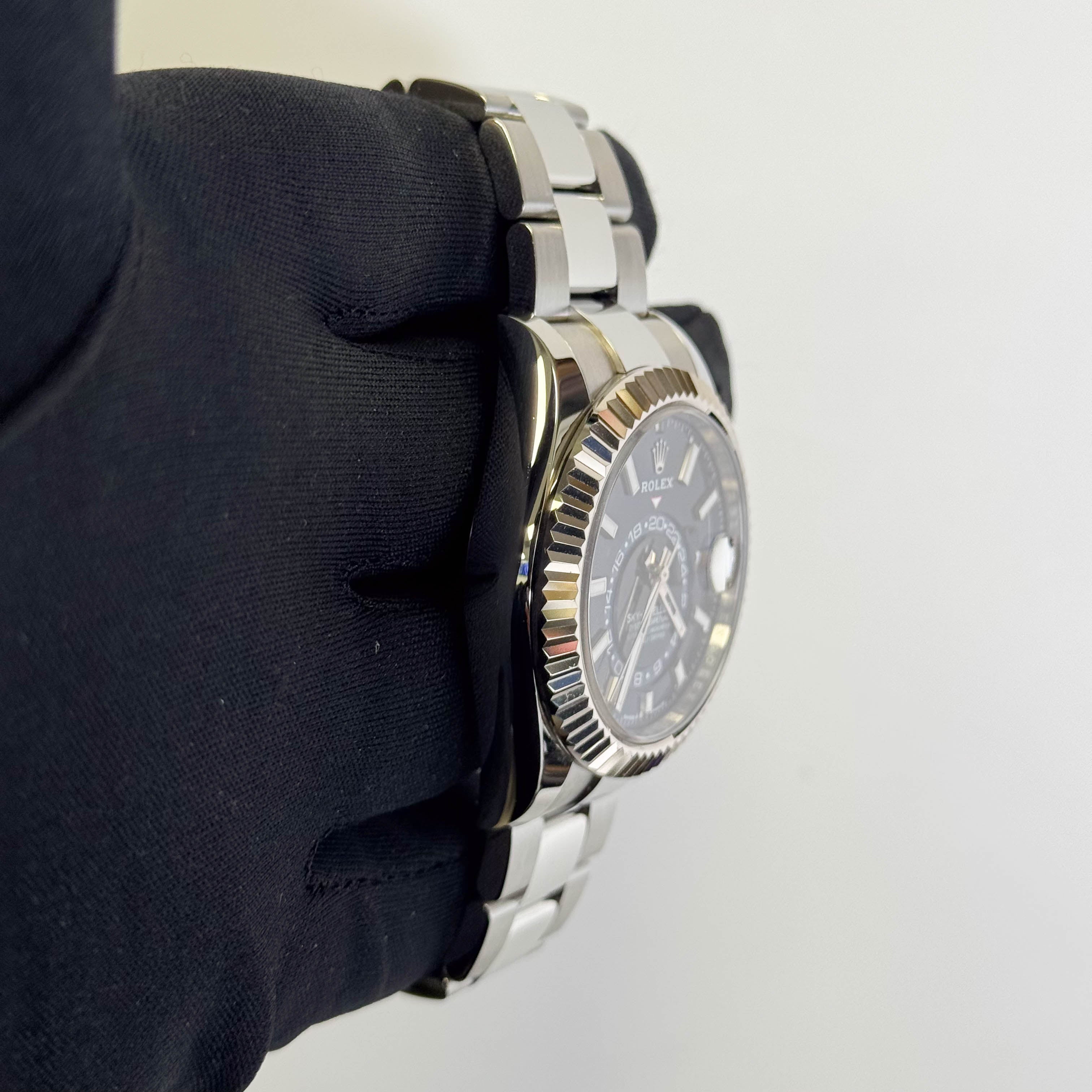 Rolex Sky-Dweller 42mm Blue Dial Watch Ref# 336934 - Happy Jewelers Fine Jewelry Lifetime Warranty