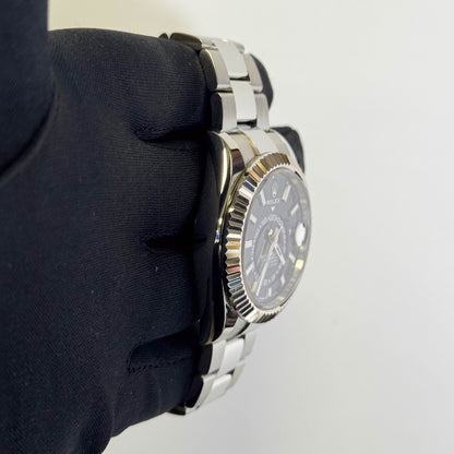 Rolex Sky-Dweller 42mm Blue Dial Watch Ref# 336934 - Happy Jewelers Fine Jewelry Lifetime Warranty