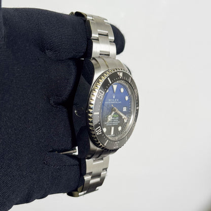 Rolex Sea-Dweller Deepsea 44mm Black/Blue Dial Watch Ref# 116660 - Happy Jewelers Fine Jewelry Lifetime Warranty