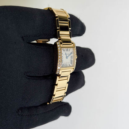Cartier Francaise 21mm Silver Dial Watch Ref# WE1001R8 - Happy Jewelers Fine Jewelry Lifetime Warranty