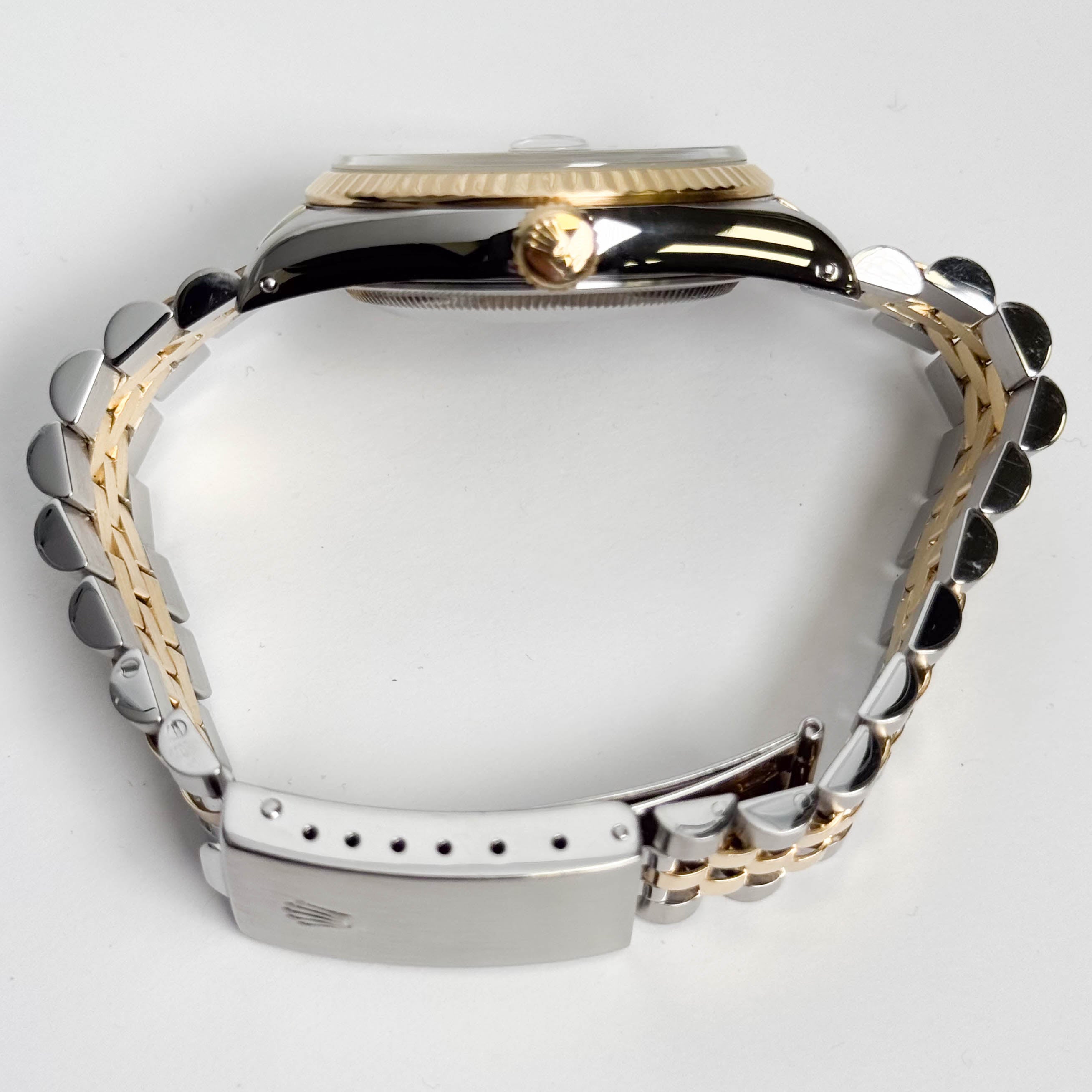 Rolex Datejust 36mm Champagne Dial Watch Ref# 16233 - Happy Jewelers Fine Jewelry Lifetime Warranty